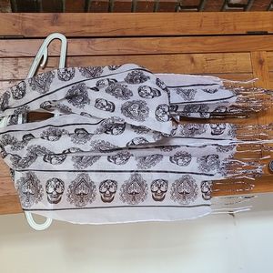 Skull & Spade scarf